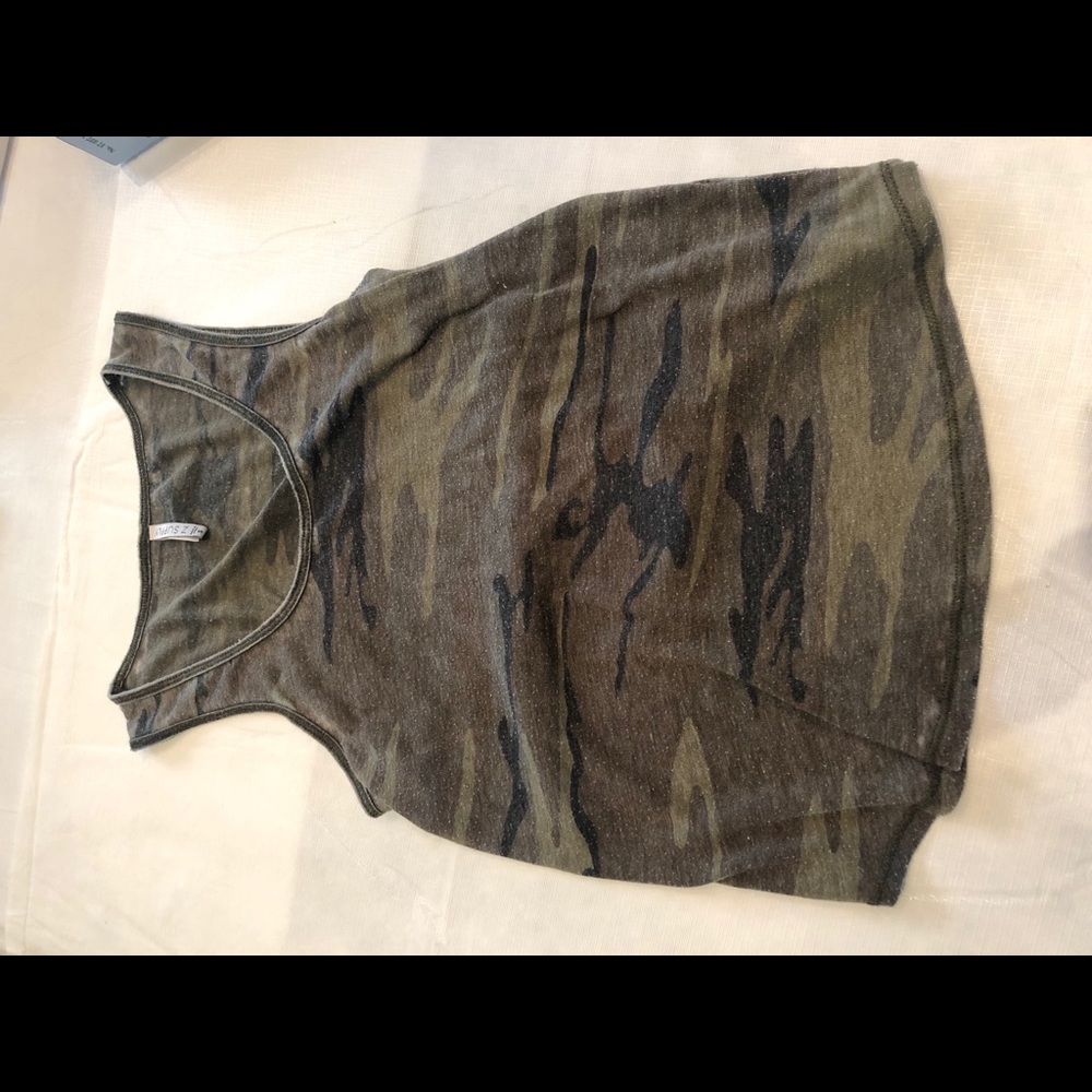 Camo tank top
